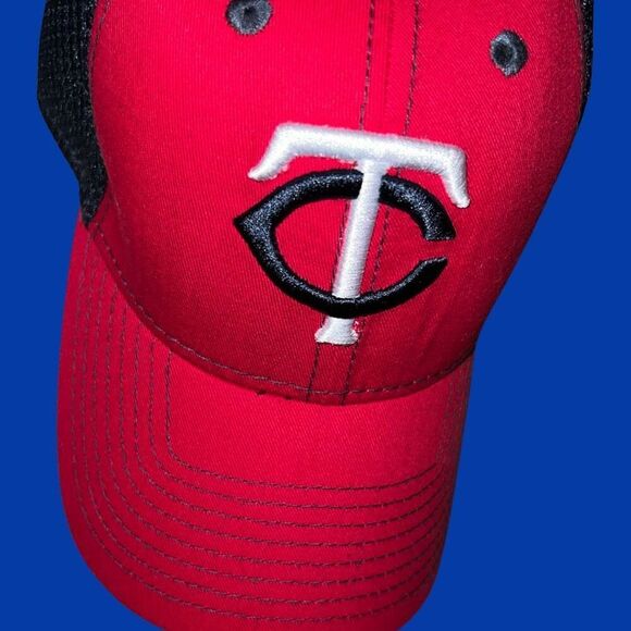 New Era Minnesota Twins Logo Baseball Hat Size M/L - Picture 2 of 6